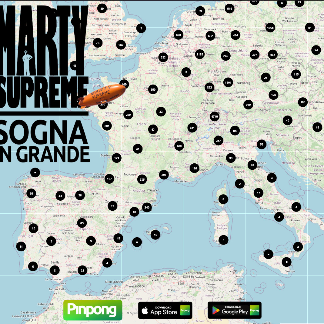 Pinpong incontra Marty Supreme: quando il sogno incontra il gioco